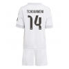 Koszulka piłkarska Real Madrid Aurelien Tchouameni #14 Strój Domowy dla dzieci 2025-26 tanio Krótki Rękaw (+ Krótkie spodenki) Koszulka piłkarska Real Madrid Aurelien Tchouameni #14 Strój Domowy dla dzieci 2025-26 tanio Krótki Rękaw (+ Krótkie spodenki)
